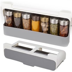 Подвесная стойка для пряностей (набор: стойка+6 стеклянных банок) Spice Organizer