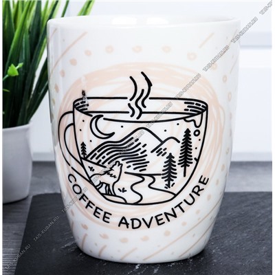 Кружка 400мл "Кофе/Coffee Adventure"