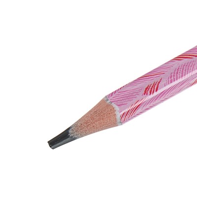 Карандаш чернографитный 3 мм ArtGraphix. Fun "Фламинго", НВ, трёхгранный, пластиковый корпус