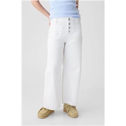 Gap Wide-Leg Ankle Jeans (6yrs-13yrs)