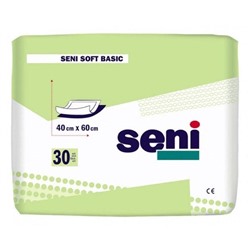 Гигиенические пеленки Seni Soft Basic 40*60 30 шт.