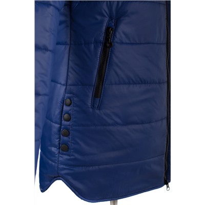 04-1661 Куртка демисезонная (синтепон 150) Плащевка синий