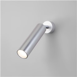 Настенный светодиодный светильник в стиле минимализм
                     Eurosvet  20128/1 LED серебро