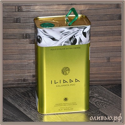 Масло оливковое EXTRA VIRGIN IONIA 3 л (Греция)