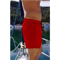 Мужские шорты для плавания больших размеров C1360 красные