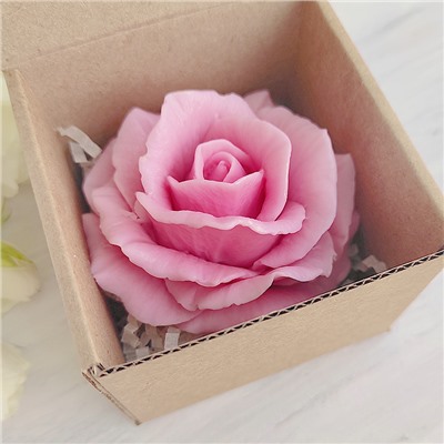 Мыло "Роза 3D" в коробочке