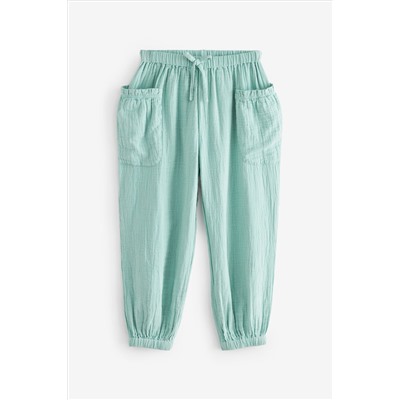 Textured Pull-On Trousers (3-16yrs)