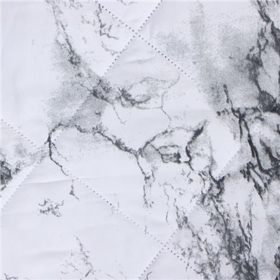 Покрывало LoveLife 2 сп White marble, 180*210±5см, микрофайбер, 100% п/э
