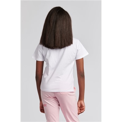 Juicy Couture Girls Tonal White T-Shirt