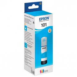 Чернила EPSON 101 T03V24 для СНПЧ L4150/ L4160/ L6160/ L6170/ L6190 голубые 363024 (1)