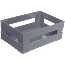 Ящик - органайзер универсальный для хранения складной "ДЭСПО", цвет пудрово серый, 23*15.5*8см