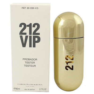 Tester Carolina Herrera 212 Vip For Women 80 ml