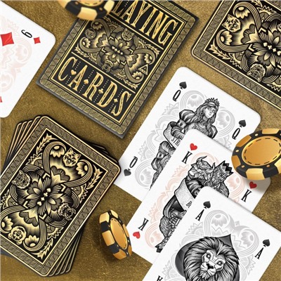 Карты игральные «Playing cards средневековье», 54 карты, 18+