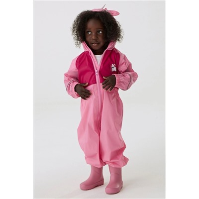 Regatta Pink Charco Waterproof Puddlesuit