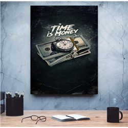 Картина Time is money HA1242
