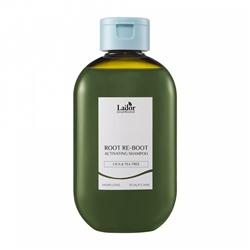 La'dor ROOT RE-BOOT ACTIVATING SHAMPOO CICA&TEA TREE Шампунь для восстановления корней волос с экстрактом центеллы азиатской и маслом чайного дерева 300мл