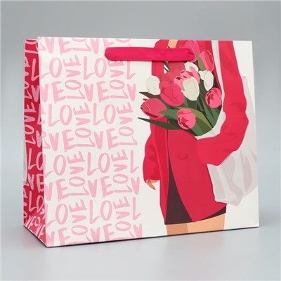 Набор пакетов подарочных ламинированных, двухсторонние, упаковка, «Женщины с Венеры» 12 х 15 х 5.5 см ‒ 23 х 27 х 11.5 см