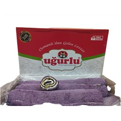 Лукум Ugurlu 5 кг Рулет особый со вкусом тутовника с фисташкой в фиолетовой обсыпке