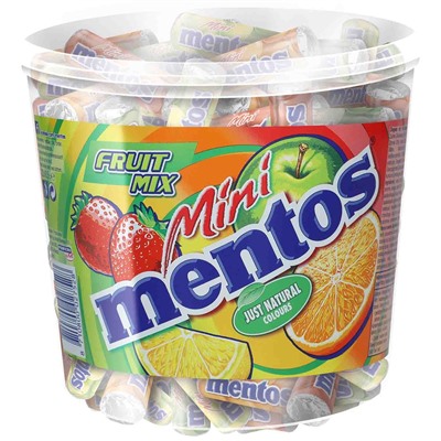 mentos Fruit Mix Mini 120x10,5g