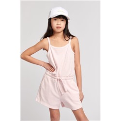 Jack Wills Relaxed Fit Girls Pink Playsuit