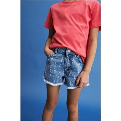 Frayed Edge Shorts (3-16yrs)