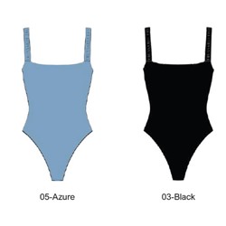 TRU25WOP03 Sport One piece 82% polyamide, 18% elastane XS-L