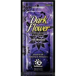 Крем для загара в солярии “Dark Flower” с экстрактами винограда, алоэ и бронзаторами 125мл