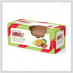 Имбирное печенье Annas с лаймом и чили 150 гр