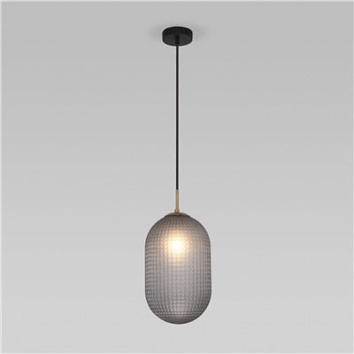 Подвесной светильник со стеклянным плафоном
                     Eurosvet  50261/1 серый