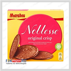 Шоколадные диски с кукурузными хлопьями Marabou Noblesse Original Crisp 150 гр