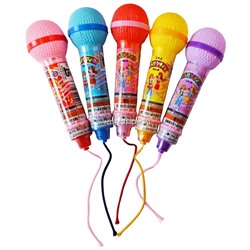 Караоке-микрофон с шипучими содовыми конфетами Coris, Япония