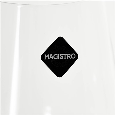 Бокал для вина Magistro «Анси», 250 мл, 23,3×4,8 см, стекло, прозрачный