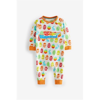 Little Bird by Jools Oliver Baby Super Eggcited Easter Rompersuit