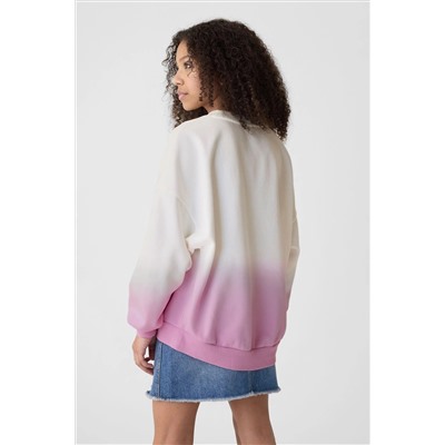 Gap Relaxed Dip Dye Crew Neck Sweatshirt (4-13yrs)