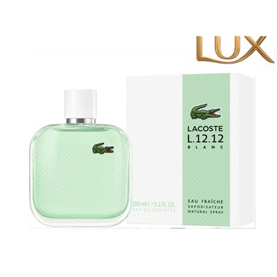 (LUX) Lacoste L.12.12 Blanc Eau Fraîche EDT 100мл