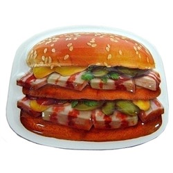 Магнит Гамбургер с салом  /  Артикул: 91568
