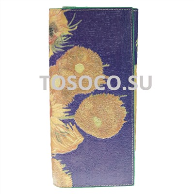 vy456595a-2 sunflower кошелек Vereva classic натуральная кожа 9х19х2