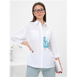 Блуза PRIZ 230824-5028 белый