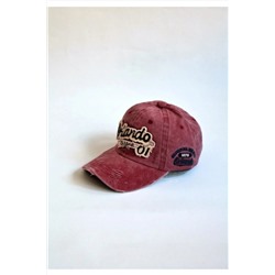 Бейсбольная кепка Orlando Snapback Бордовая красная шляпа унисекс