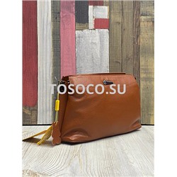 1037-2 brown сумка Wifeore натуральная кожа 17х25х8