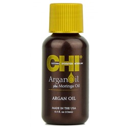 Chi argan plus moringa oil восстанавливающее масло 15мл