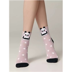 Носки женские CONTE Хлопковые носки CLASSIC с пикотом «Panda»