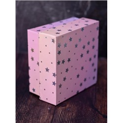 Подарочная коробка «Starry sky», pink (19*19*9.5)