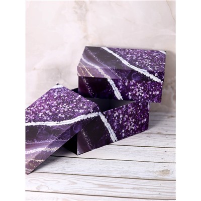 Подарочная коробка «Amethyst», purple (21*14*8.5)