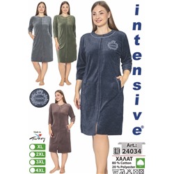 Intensive 24034 халат XL, 2XL, 3XL, 4XL