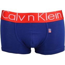 Трусы Calvin Klein синие с красной резинкой США A030