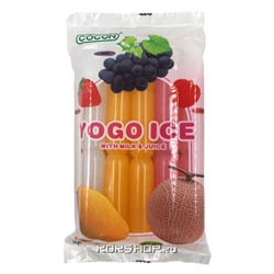Жидкий фруктовый лед для заморозки (ассорти) Yogo Ice Cocon, Малайзия, 450 мл Акция