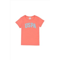 Базовая футболка неоново-розового цвета для девочек Неожиданная скидка в корзине