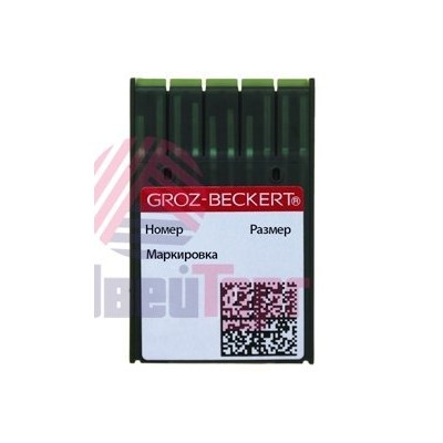 Иглы GROZ-BECKERT B27 для промышленных швейных машин (оверлок)