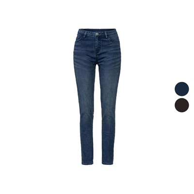 esmara® Damen Thermo-Jeans, Skinny Fit, normale Leibhöhe